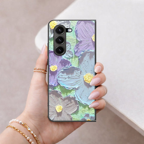 Samsung Galaxy Z Fold 6 5G Cover - Floral Series 3 - HQ Premium Shine Durable Shatterproof Case