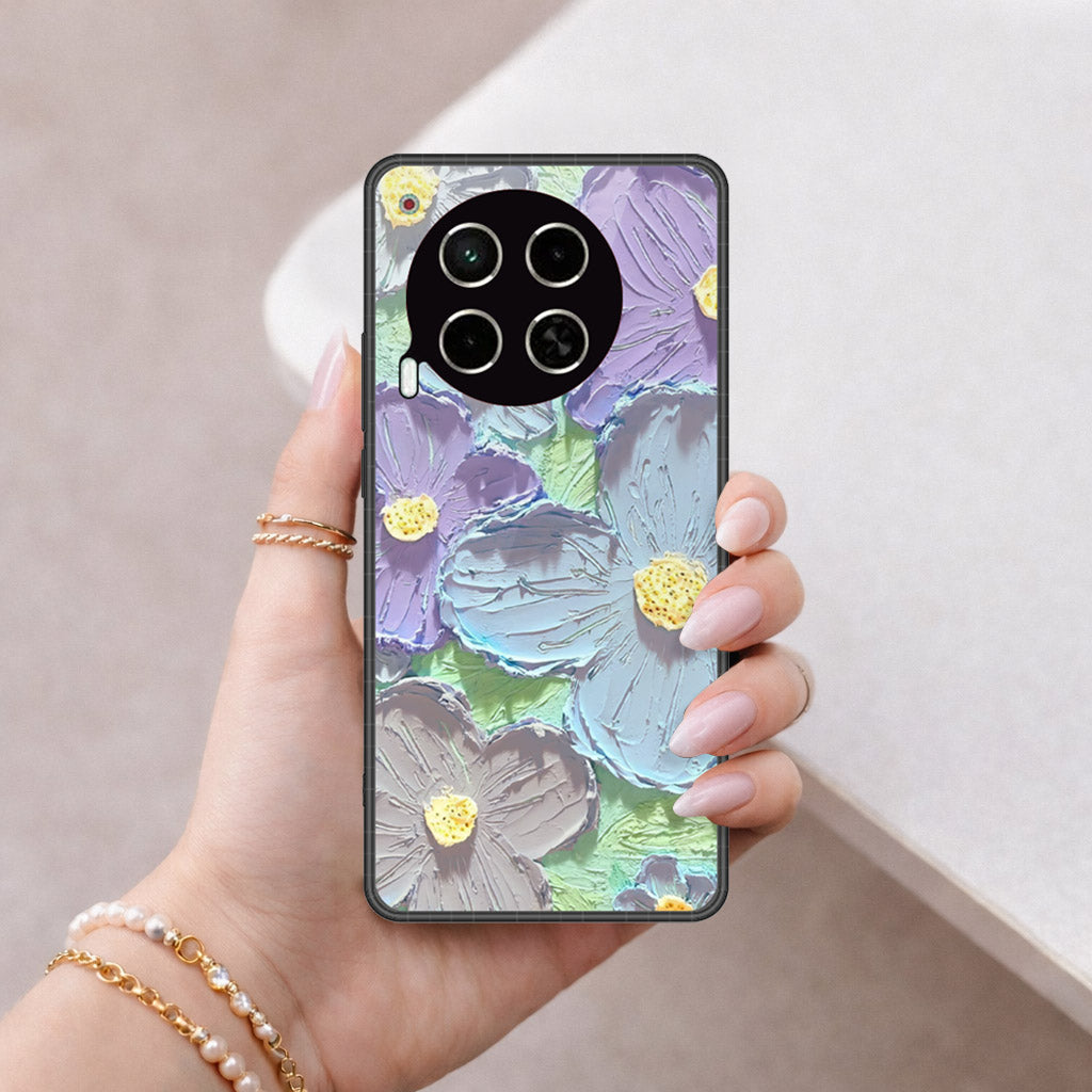 Tecno Camon 30 - Floral Series 3 - HQ Premium Shine Durable Shatterproof Case