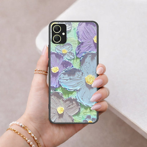 Samsung Galaxy M14 Cover - Floral Series 3 - HQ Premium Shine Durable Shatterproof Case