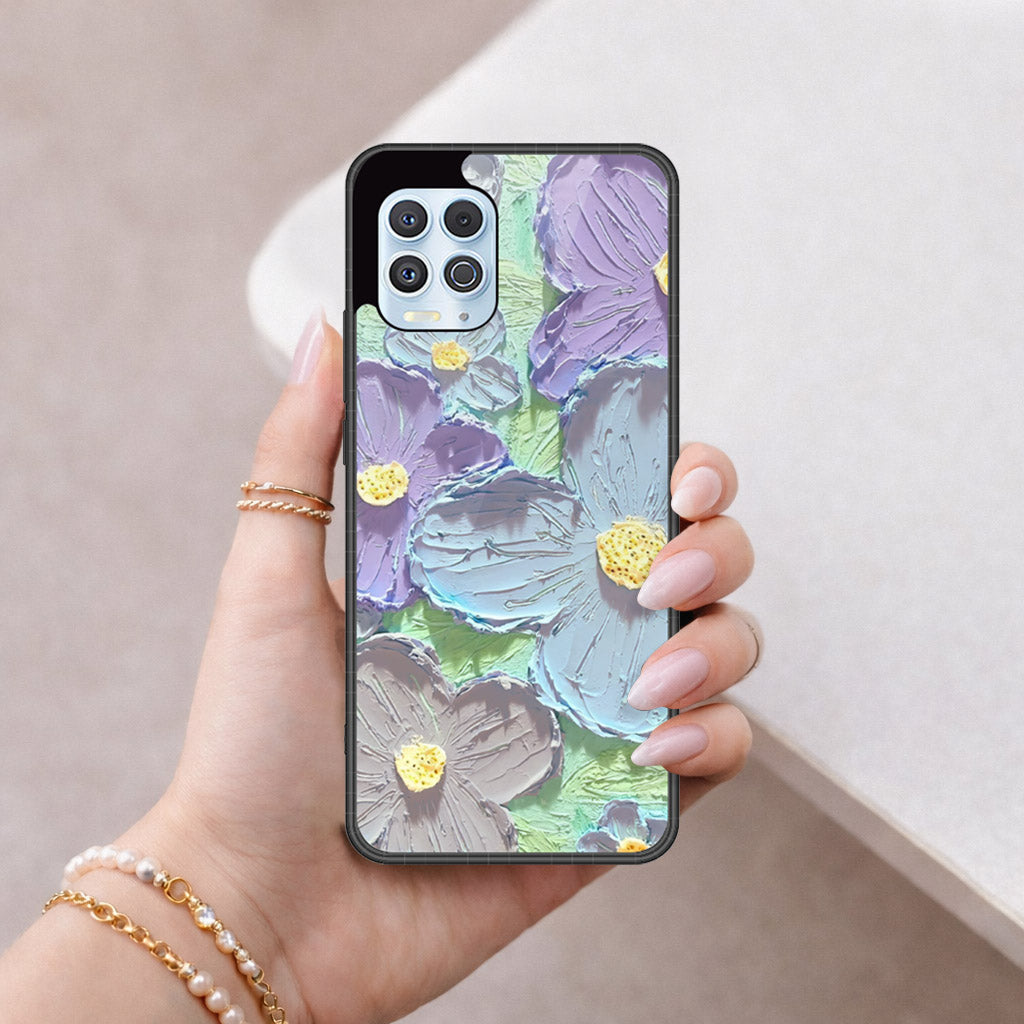 Motorola Moto G100 (2021) Cover - Floral Series 3 - HQ Premium Shine Durable Shatterproof Case