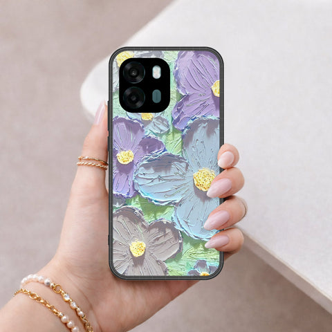 Oppo A6 Cover - Floral Series 3 - HQ Premium Shine Durable Shatterproof Case