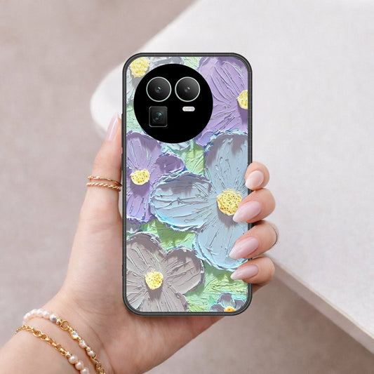 Realme GT 8 (China) Cover - Floral Series 3 - HQ Premium Shine Durable Shatterproof Case