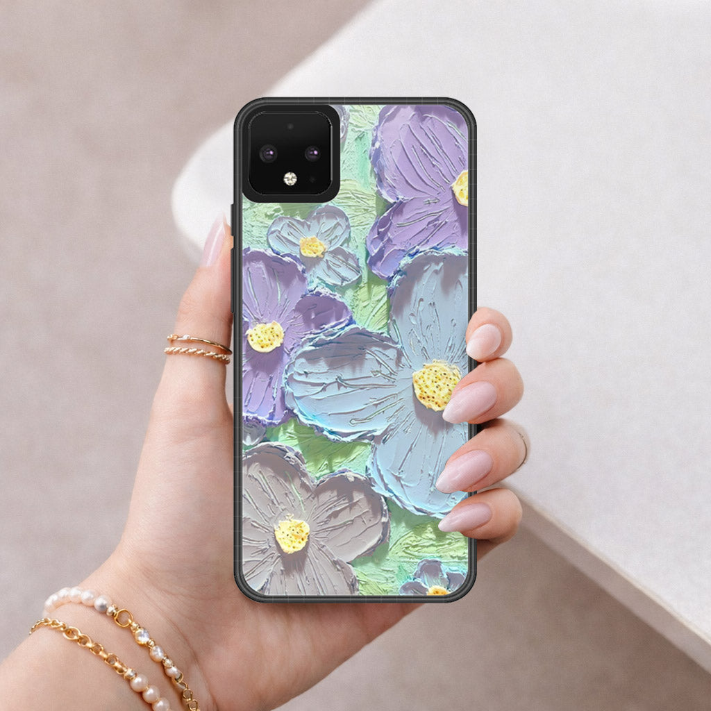 Google Pixel 4 XL Cover - Floral Series 3 - HQ Premium Shine Durable Shatterproof Case