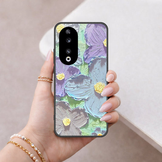 Honor 90 Cover - Floral Series 3 - HQ Premium Shine Durable Shatterproof Case