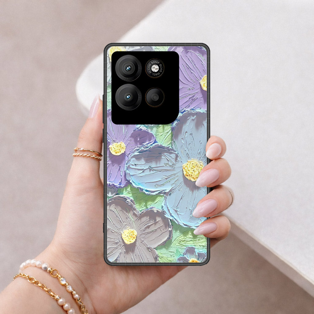 Motorola Moto G15 Cover - Floral Series 3 - HQ Premium Shine Durable Shatterproof Case