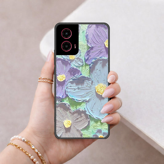 Motorola Moto G45 Cover - Floral Series 3 - HQ Premium Shine Durable Shatterproof Case