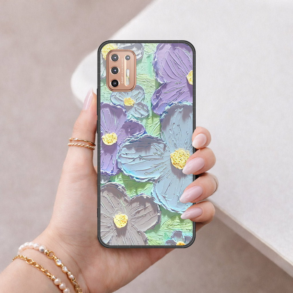 Motorola Moto G9 Plus Cover - Floral Series 3 - HQ Premium Shine Durable Shatterproof Case