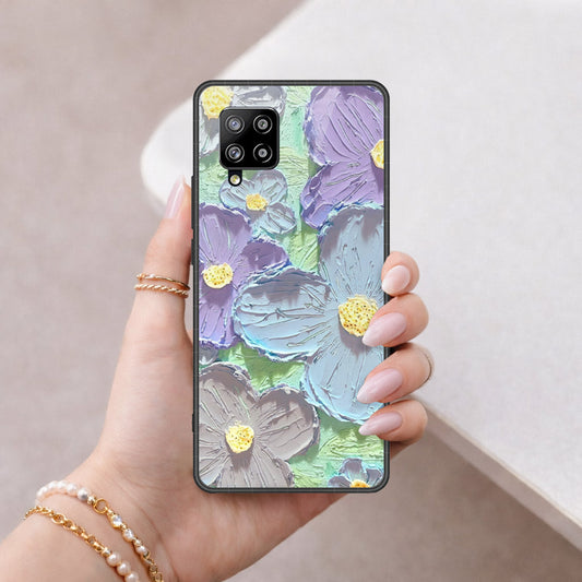 Samsung Galaxy M42 5G Cover - Floral Series 3 - HQ Premium Shine Durable Shatterproof Case