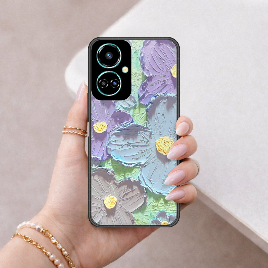 Tecno Camon 19 Cover - Floral Series 3 - HQ Premium Shine Durable Shatterproof Case