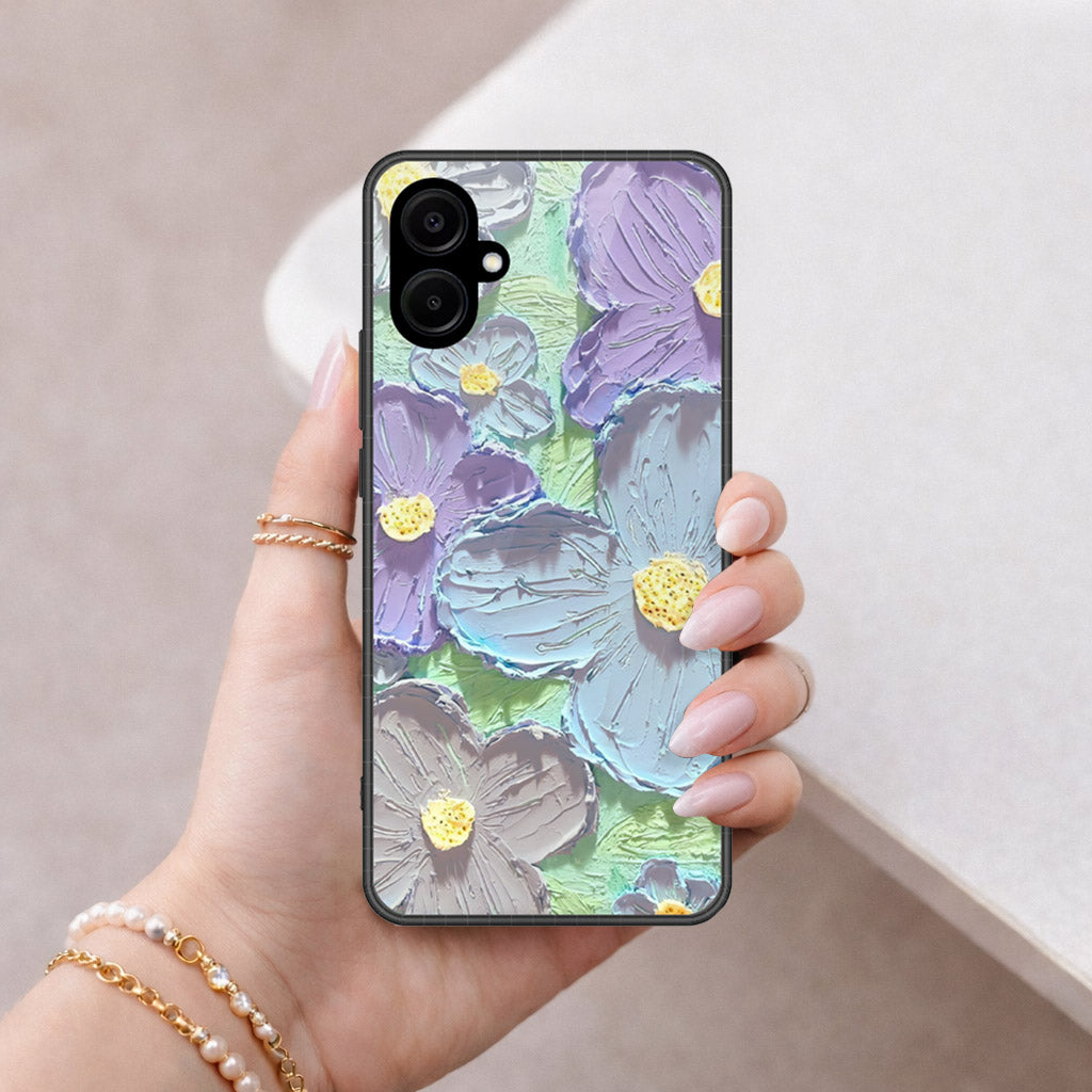 Samsung Galaxy M06 5G Cover - Floral Series 3 - HQ Premium Shine Durable Shatterproof Case