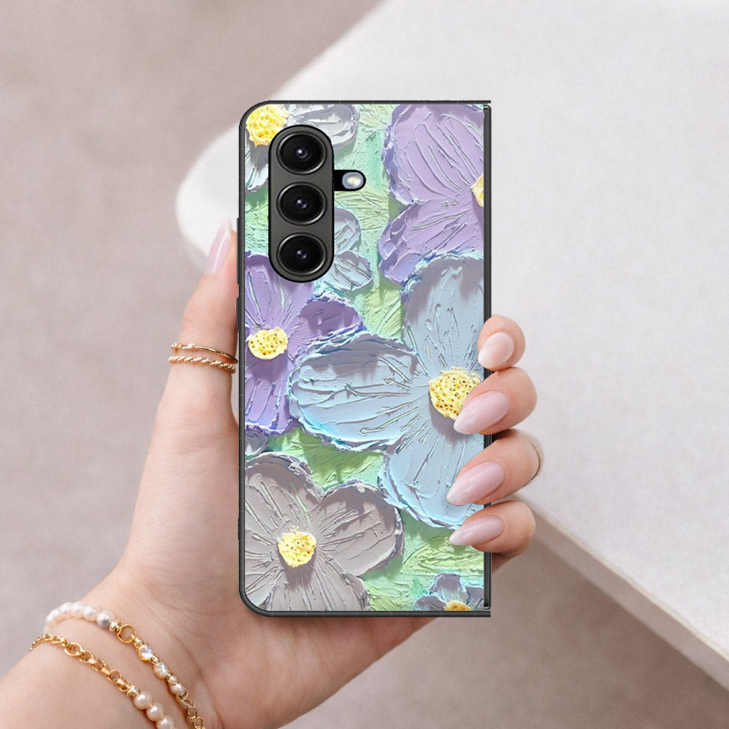 Samsung Galaxy Z Fold 7 Cover - Floral Series 3 - HQ Premium Shine Durable Shatterproof Case