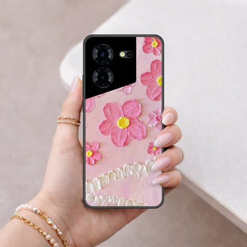 Tecno Pova 5 Cover - Floral Series 3 - HQ Premium Shine Durable Shatterproof Case