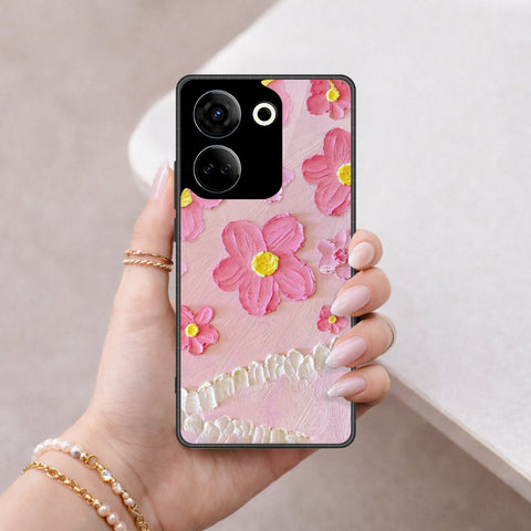 Tecno Camon 20 Cover - Floral Series 3 - HQ Premium Shine Durable Shatterproof Case