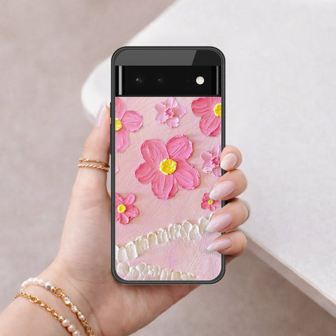 Google Pixel 6 Cover - Floral Series 3 - HQ Premium Shine Durable Shatterproof Case