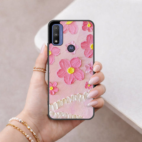 Motorola G Pure 2021 Cover - Floral Series 3 - HQ Premium Shine Durable Shatterproof Case