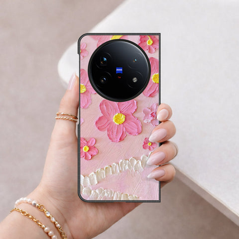 Vivo X Fold 5 Cover - Floral Series 3 - HQ Premium Shine Durable Shatterproof Case