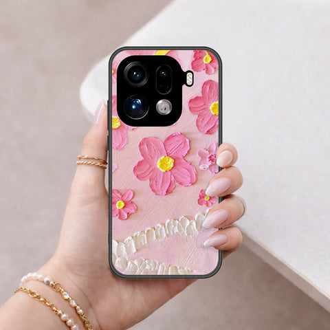 Oppo Find X9 Pro Cover - Floral Series 3 - HQ Premium Shine Durable Shatterproof Case