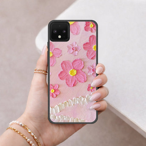 Google Pixel 4 XL Cover - Floral Series 3 - HQ Premium Shine Durable Shatterproof Case