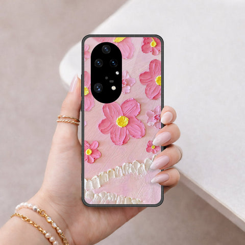 Huawei P50 Pro Cover - Floral Series 3 - HQ Premium Shine Durable Shatterproof Case