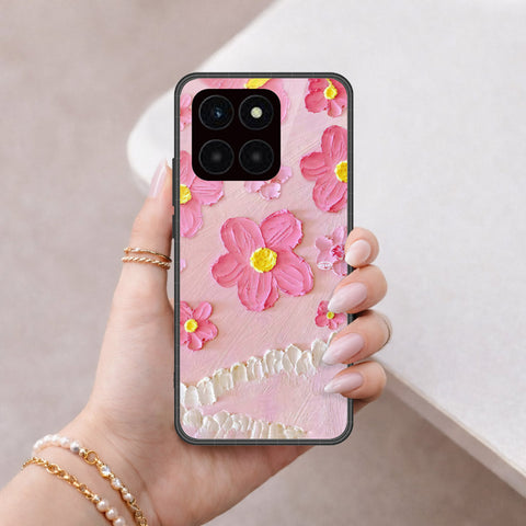 Honor X6a Cover - Floral Series 3 - HQ Premium Shine Durable Shatterproof Case