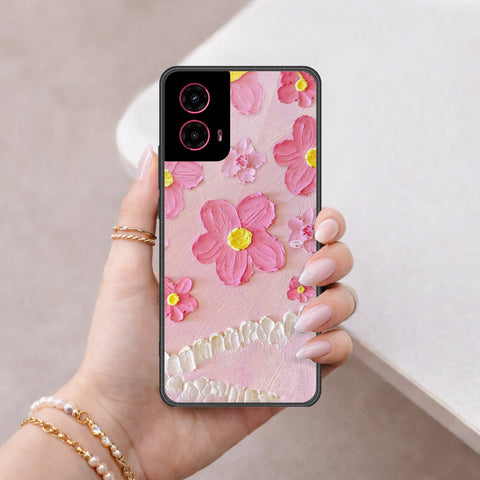 Motorola Moto G45 Cover - Floral Series 3 - HQ Premium Shine Durable Shatterproof Case