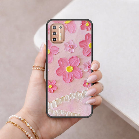 Motorola Moto G9 Plus Cover - Floral Series 3 - HQ Premium Shine Durable Shatterproof Case