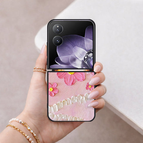 Xiaomi Mix Flip Cover - Floral Series 3 - HQ Premium Shine Durable Shatterproof Case