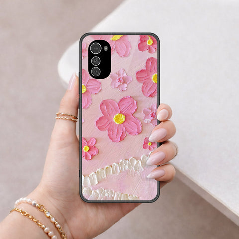 Motorola Moto E32 Cover - Floral Series 3 - HQ Premium Shine Durable Shatterproof Case