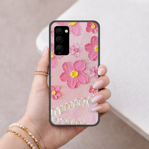 Tecno Camon 18T Cover - Floral Series 3 - HQ Premium Shine Durable Shatterproof Case