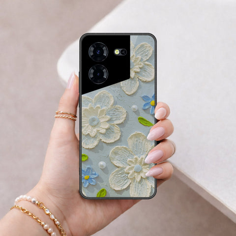 Tecno Pova 5 Cover - Floral Series 3 - HQ Premium Shine Durable Shatterproof Case