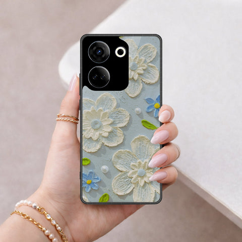 Tecno Camon 20 Cover - Floral Series 3 - HQ Premium Shine Durable Shatterproof Case