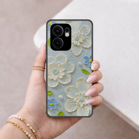 Oppo Reno 13F 5G Cover - Floral Series 3 - HQ Premium Shine Durable Shatterproof Case