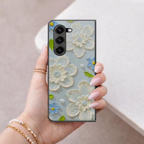 Samsung Galaxy Z Fold 6 5G Cover - Floral Series 3 - HQ Premium Shine Durable Shatterproof Case