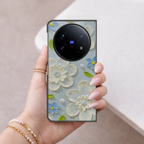 Vivo X Fold 5 Cover - Floral Series 3 - HQ Premium Shine Durable Shatterproof Case