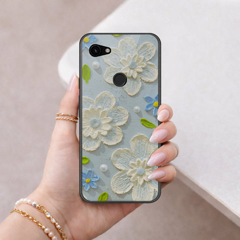 Google Pixel 3a Cover - Floral Series 3 - HQ Premium Shine Durable Shatterproof Case