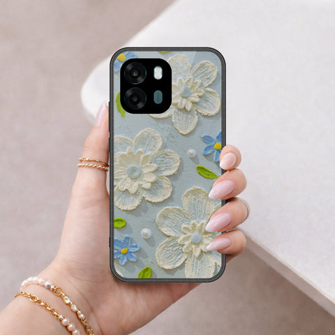 Oppo A6 Cover - Floral Series 3 - HQ Premium Shine Durable Shatterproof Case