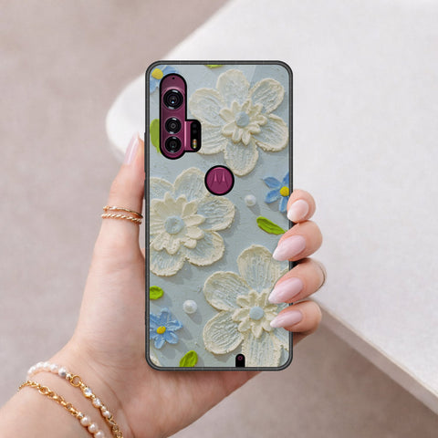Motorola Edge Plus Cover - Floral Series 3 - HQ Premium Shine Durable Shatterproof Case