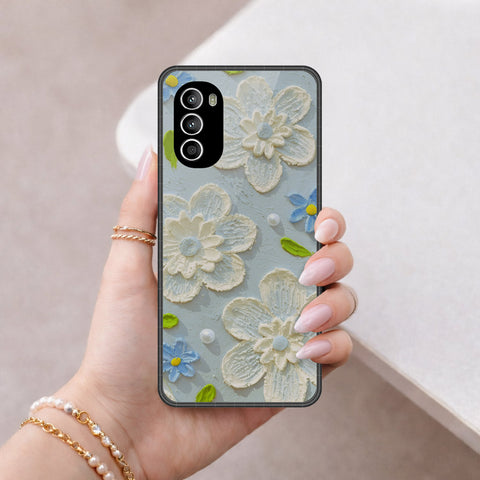 Motorola Moto G82 Cover - Floral Series 3 - HQ Premium Shine Durable Shatterproof Case