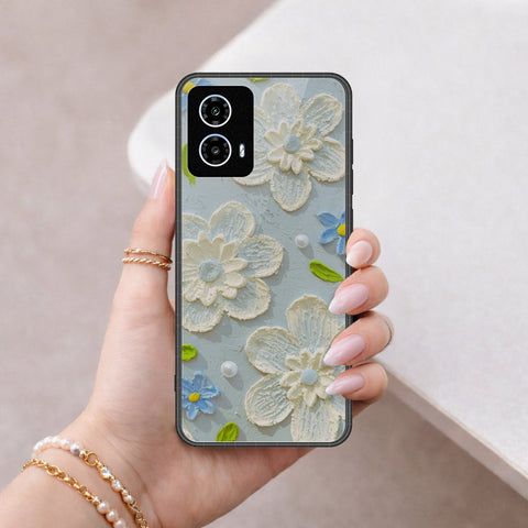 Motorola Moto G34 Cover - Floral Series 3 - HQ Premium Shine Durable Shatterproof Case