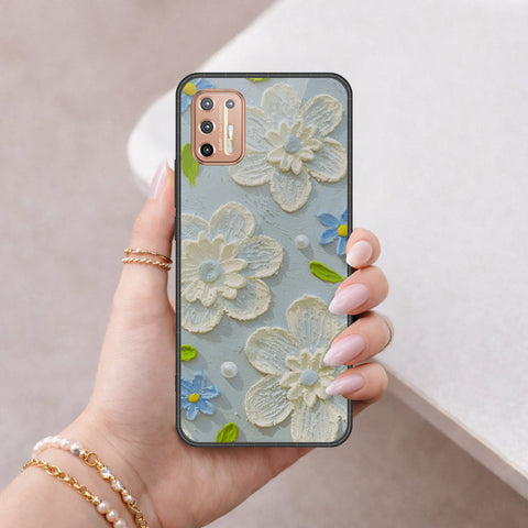 Motorola Moto G9 Plus Cover - Floral Series 3 - HQ Premium Shine Durable Shatterproof Case