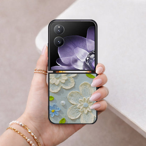 Xiaomi Mix Flip Cover - Floral Series 3 - HQ Premium Shine Durable Shatterproof Case
