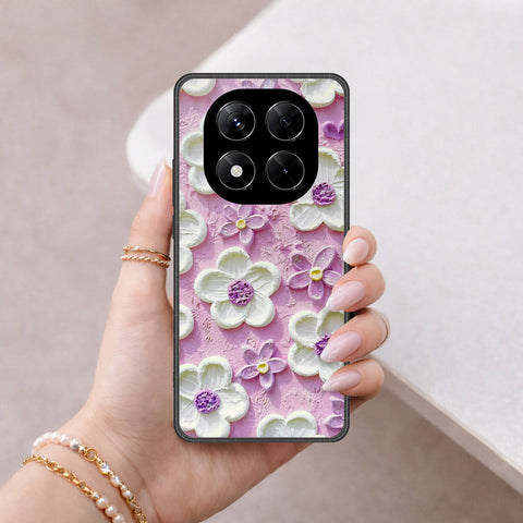 Xiaomi Redmi Note 14 Pro 5G Cover - Floral Series 3 - HQ Premium Shine Durable Shatterproof Case