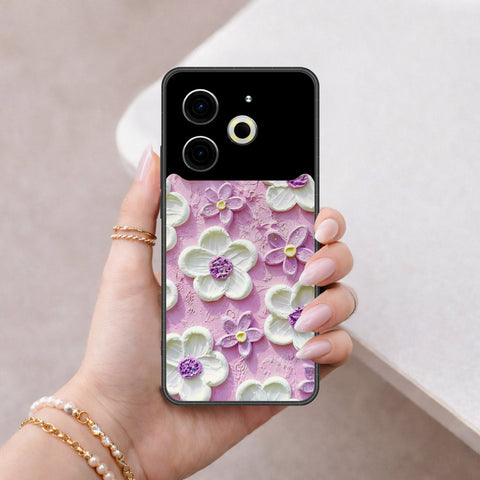 Tecno Pova 6 Neo Cover - Floral Series 3 - HQ Premium Shine Durable Shatterproof Case