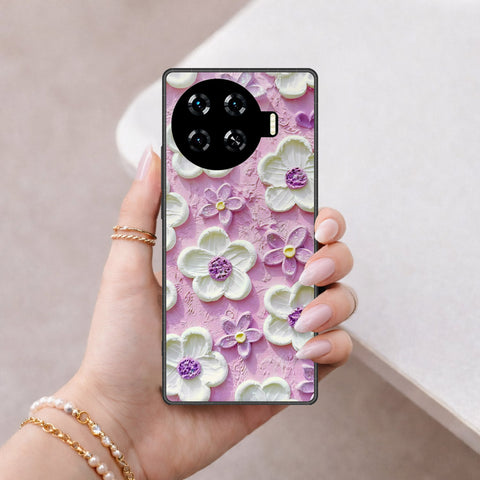 Tecno Spark 20 Pro Plus Cover - Floral Series 3 - HQ Premium Shine Durable Shatterproof Case