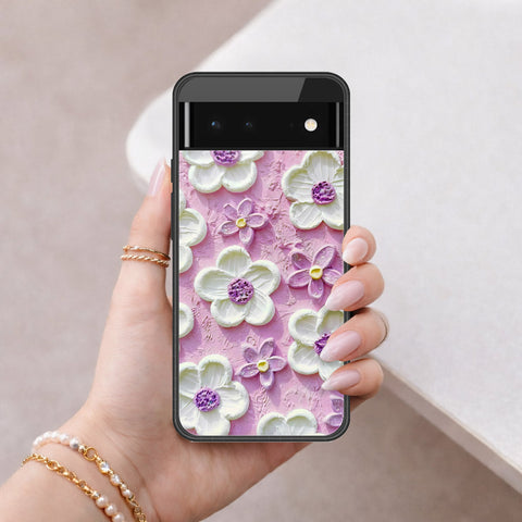 Google Pixel 6 Cover - Floral Series 3 - HQ Premium Shine Durable Shatterproof Case