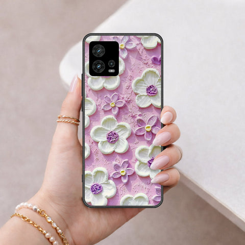 Motorola Moto G72 Cover - Floral Series 3 - HQ Premium Shine Durable Shatterproof Case