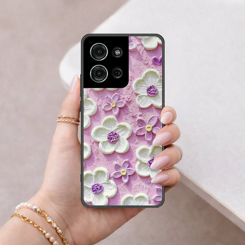 Motorola Moto G75 Cover - Floral Series 3 - HQ Premium Shine Durable Shatterproof Case