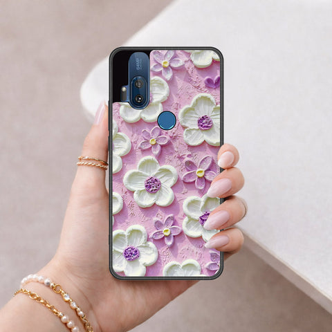 Motorola One Hyper Cover - Floral Series 3 - HQ Premium Shine Durable Shatterproof Case