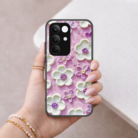 Realme C85 Cover - Floral Series 3 - HQ Premium Shine Durable Shatterproof Case