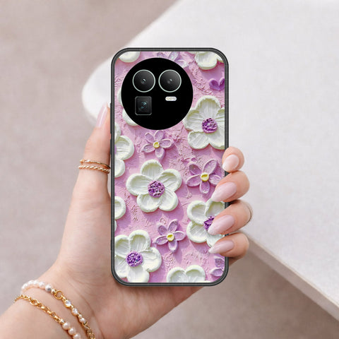 Realme GT 8 (China) Cover - Floral Series 3 - HQ Premium Shine Durable Shatterproof Case